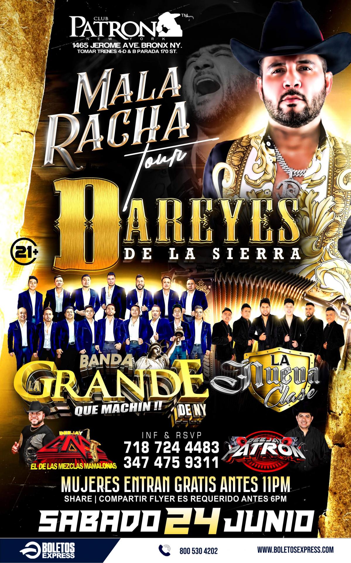 Da Reyes DAREYES DE LA SIERRA | BANDA LA GRANDE | LA NUEVA CLASE Tickets ...