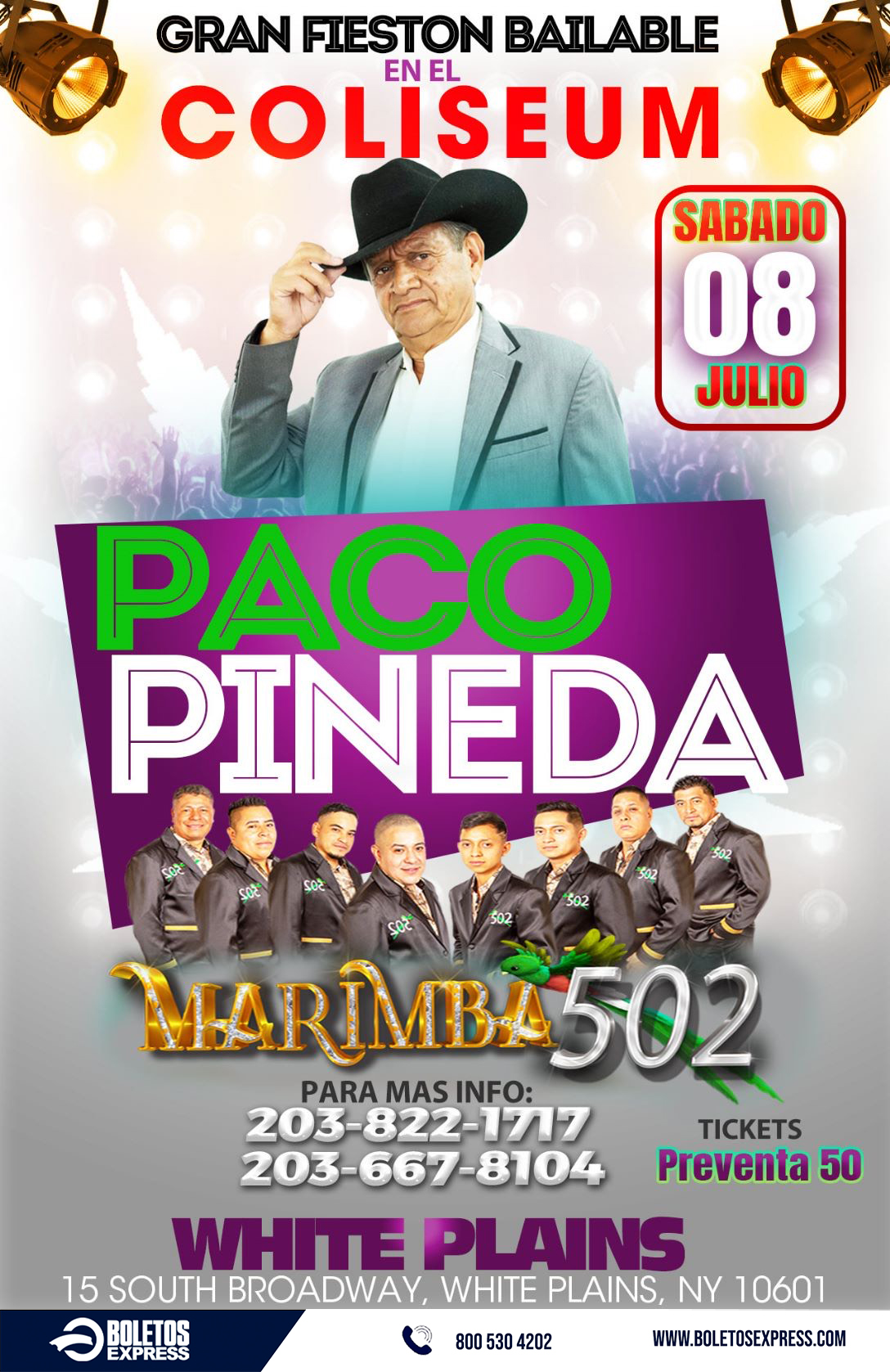 PACO PINEDA & MARIMBA 502