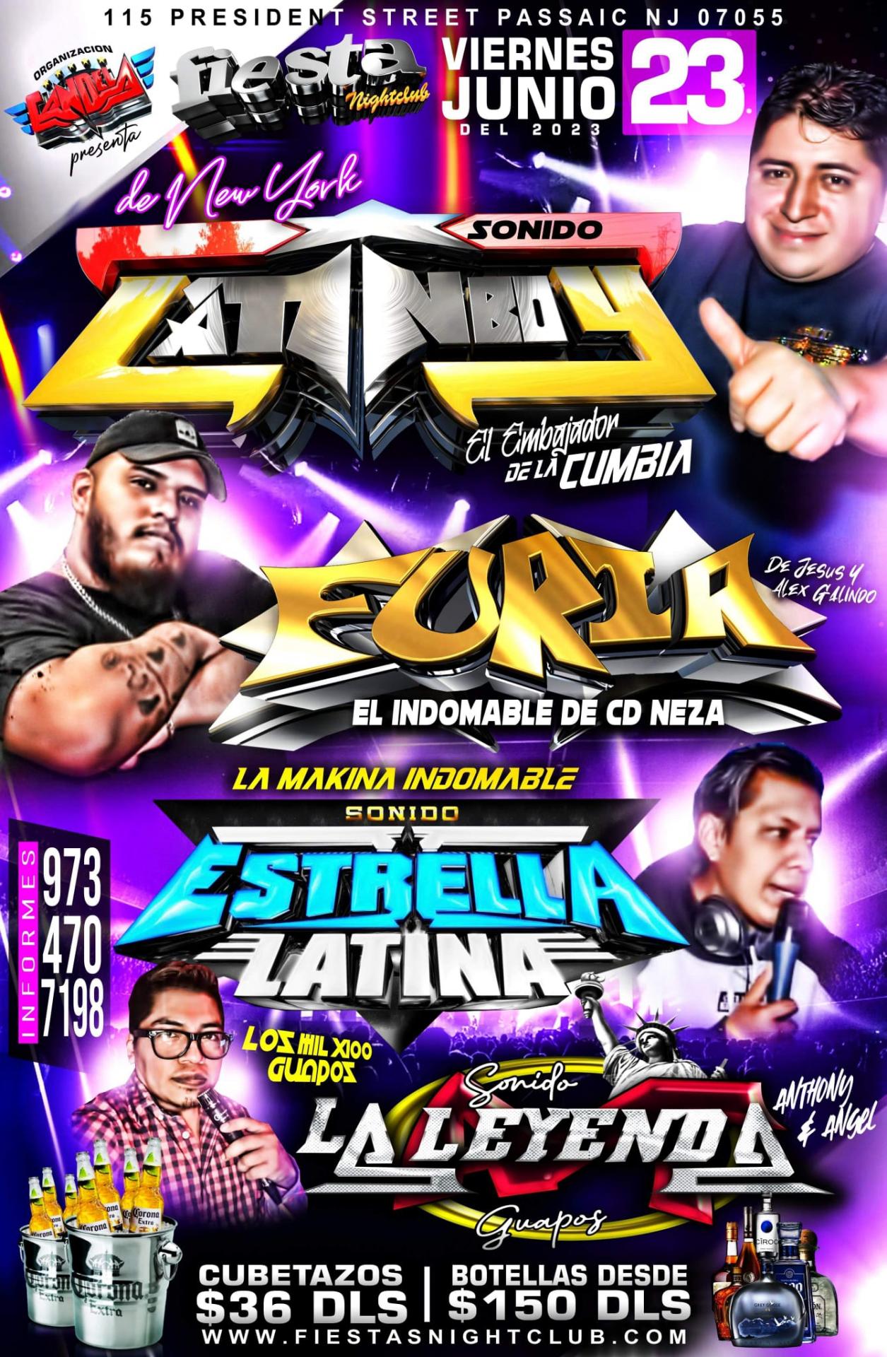 SONIDO LATINBOY,SONIDO EURIA, SONIDO ESTRELLA, SONIDO LA LEYENDA