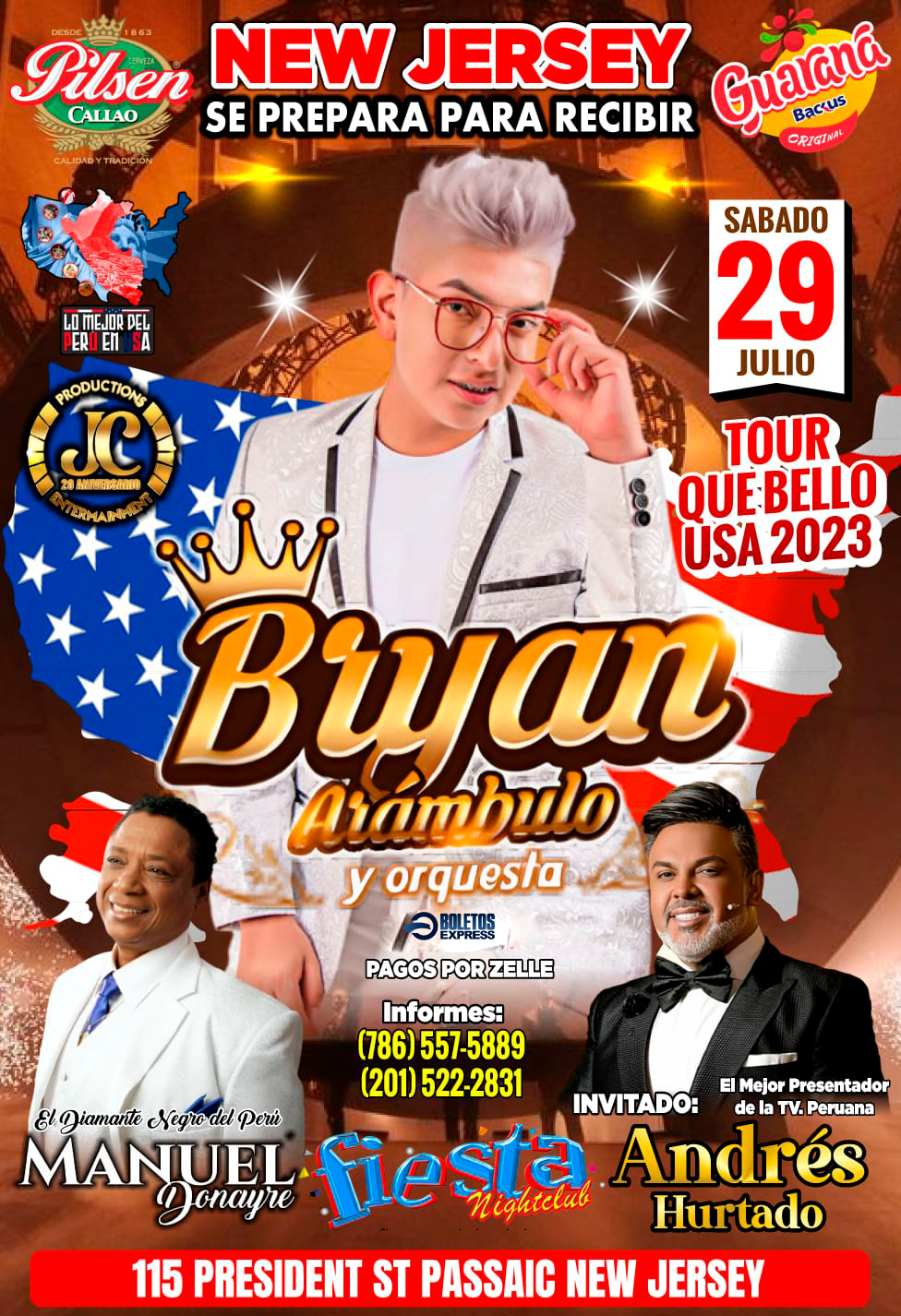 Buy tickets for BRYAN ARÁMBULO Y ORQUESTA BRYAN ARÁMBULO Y ORQUESTA