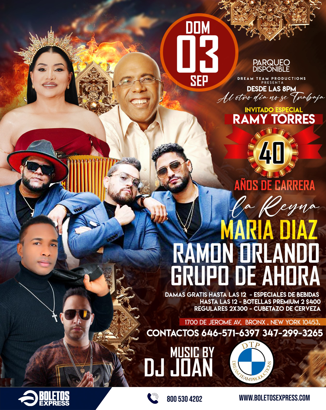 Buy tickets for MARIA DIAZ | RAMIN ORLANDO | GRUPO D' AHORA MARIA DIAZ | RAMIN ORLANDO | GRUPO D' AHORA