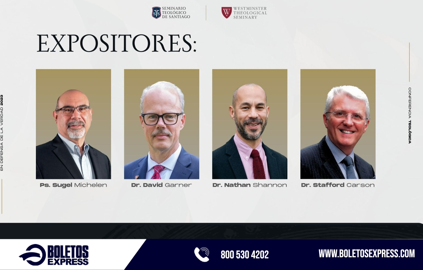 Buy tickets for Conferencia En Defensa de la Verdad (22 y 23 Sep) Conferencia En Defensa de la Verdad (22 y 23 Sep)