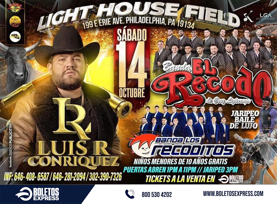 JARIPEO CON BANDA EL RECODO LUIS R CONRIQUEZ Tickets BoletosExpress