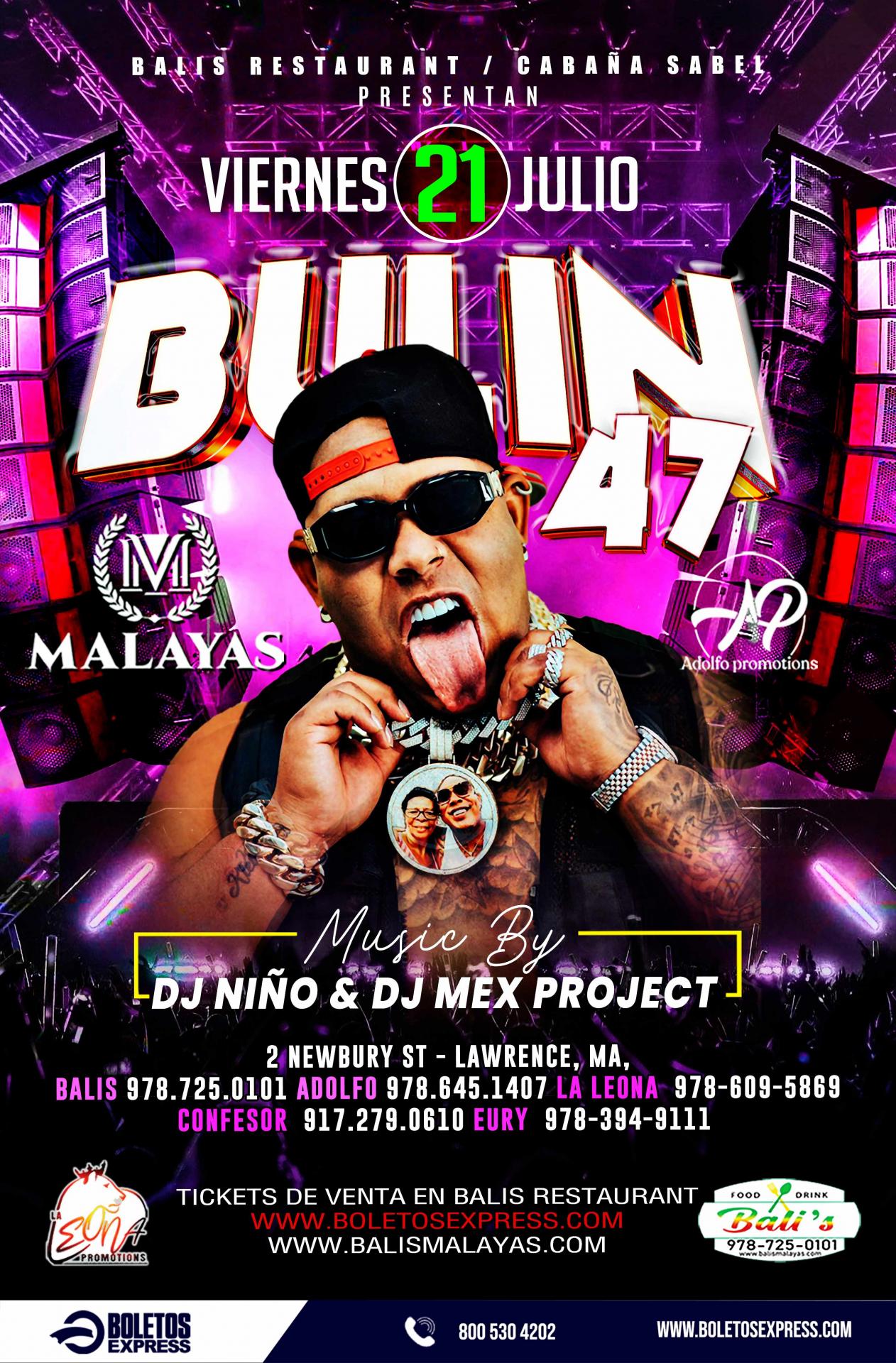 Buy tickets for BULIN 47 BULIN 47