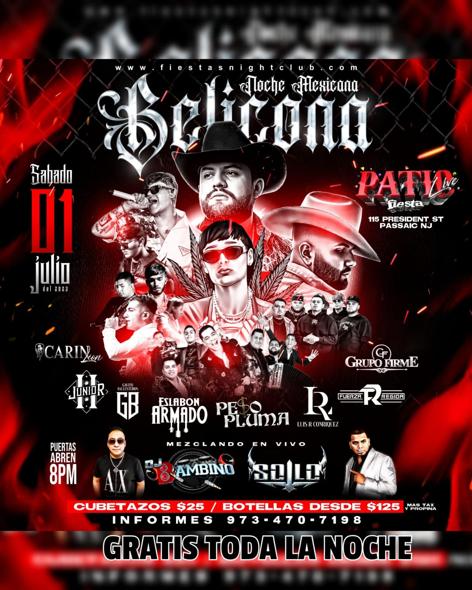 NOCHE MEXICANA BELICONA,