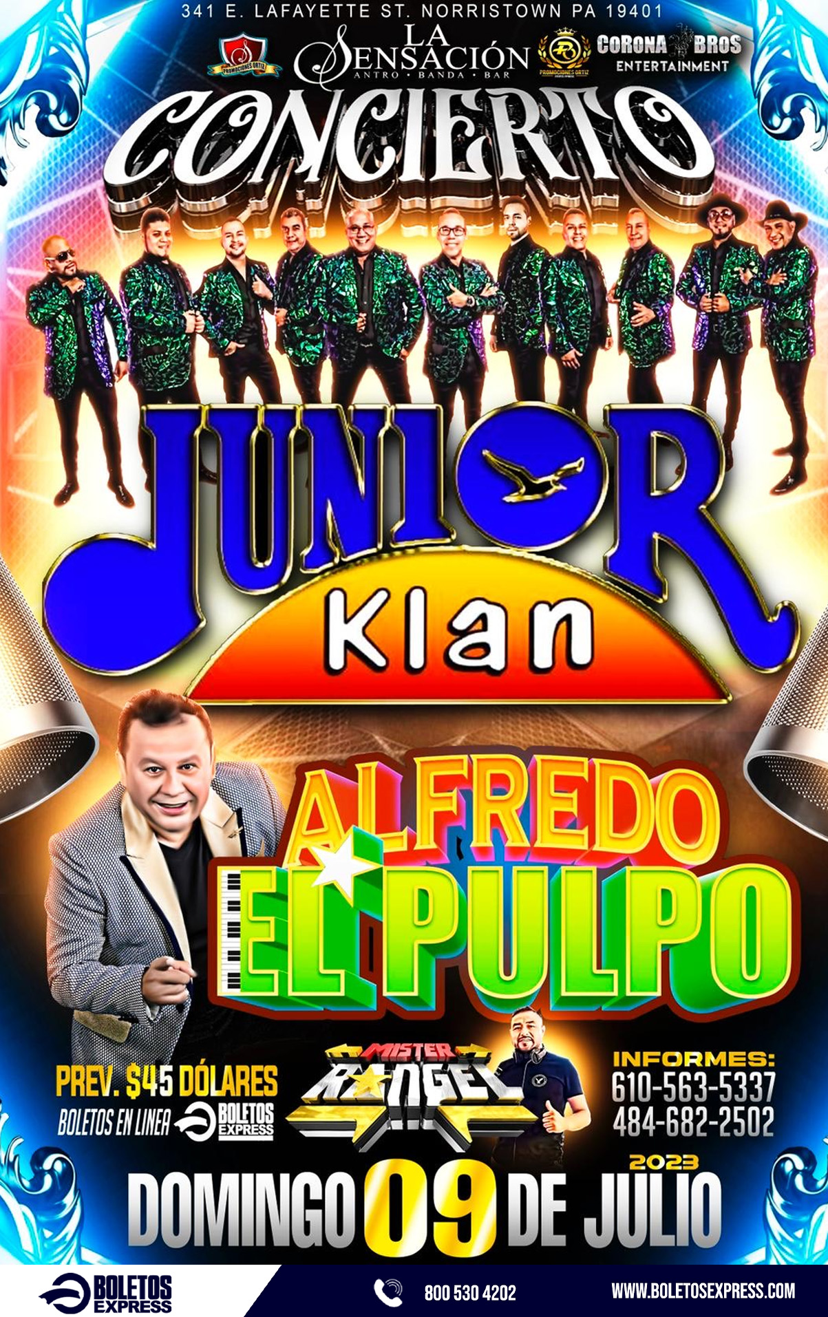 Buy tickets for JUNIOR KLAN | ALFREDO EL PULPO JUNIOR KLAN | ALFREDO EL PULPO