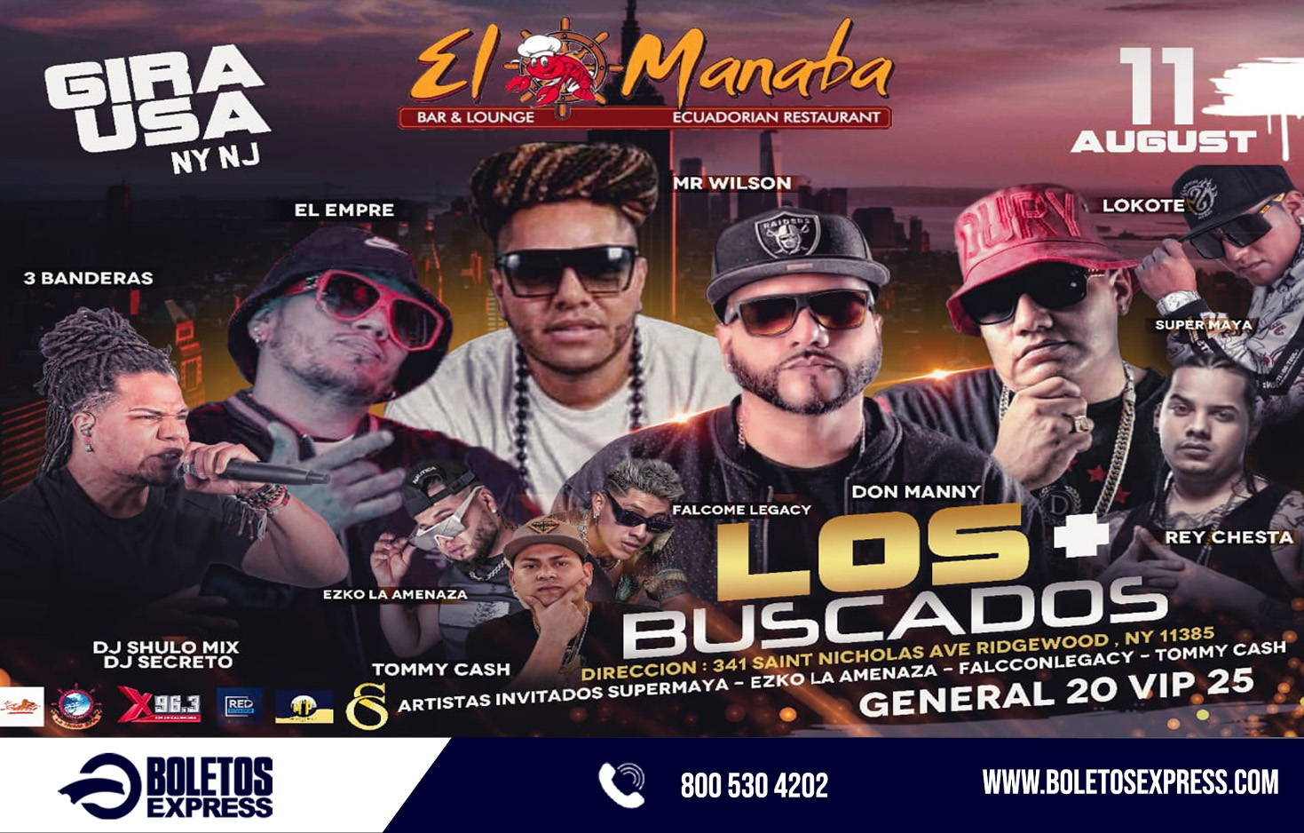 Buy tickets for MR WILSON | DON MANNY| LOKOTE| EL EMPRE | FALCON LEGACY MR WILSON | DON MANNY| LOKOTE| EL EMPRE | FALCON LEGACY