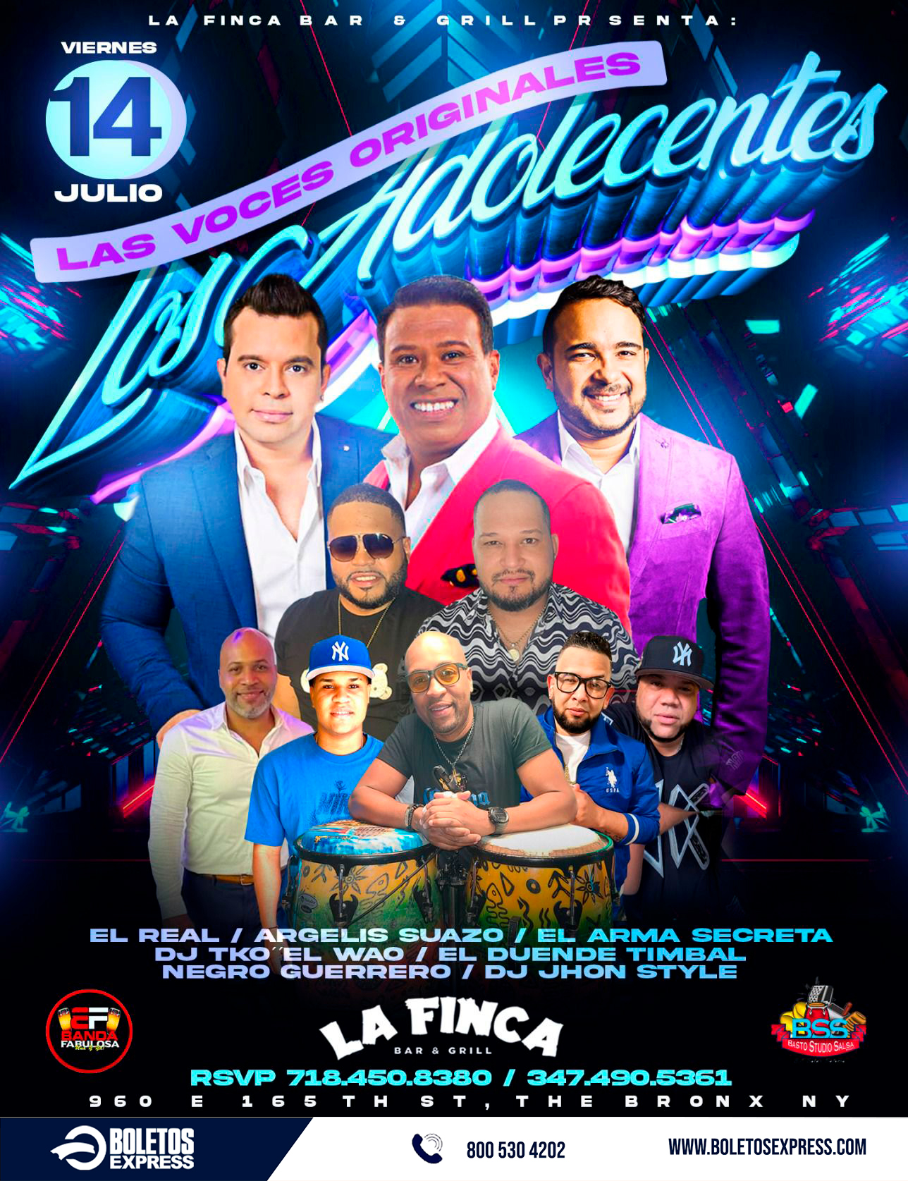 LAS VOCES ORIGINALES DE LOS ADOLECENTES Tickets BoletosExpress