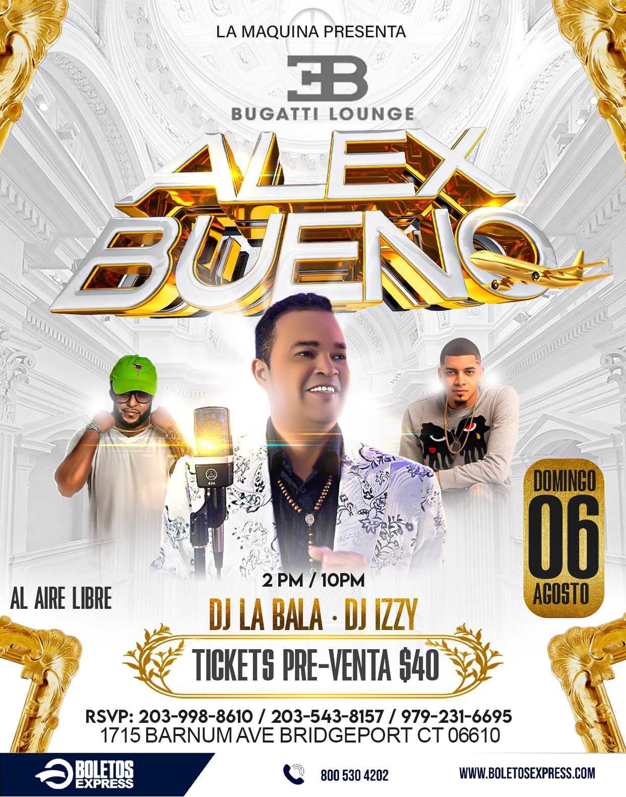 Buy tickets for ALEX BUENO ALEX BUENO
