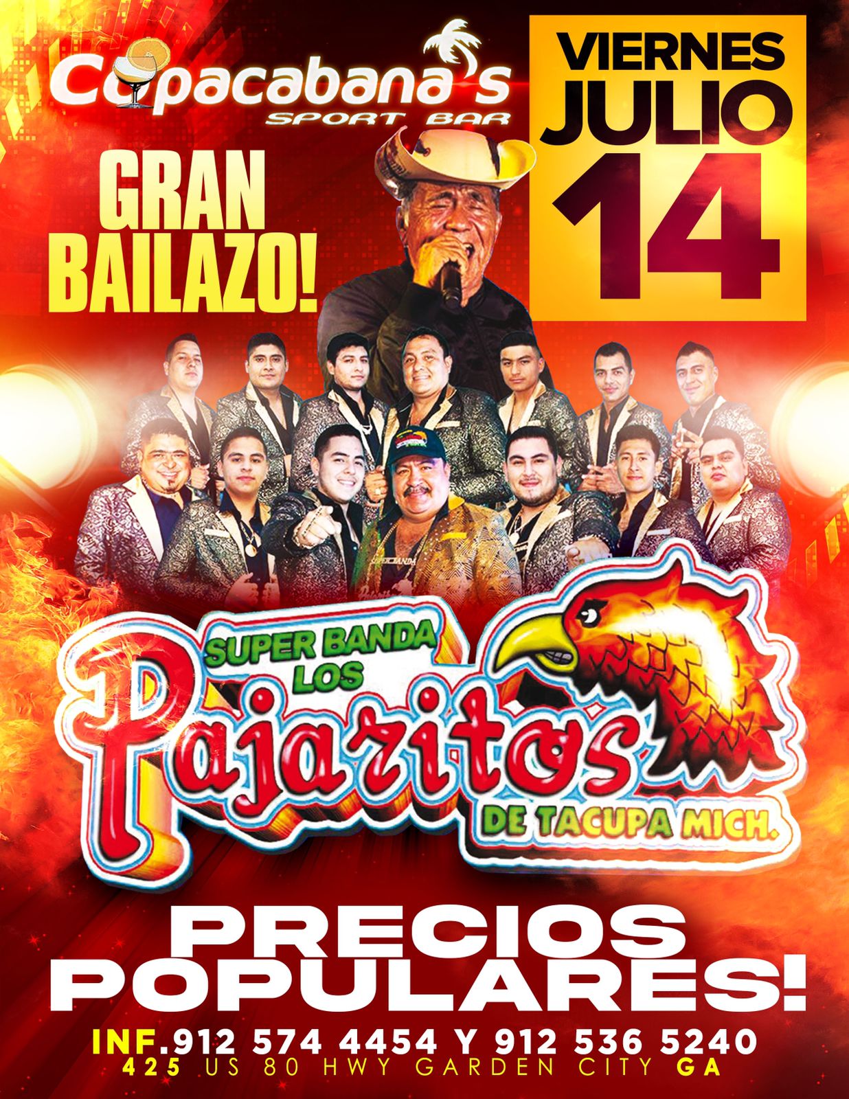 GRAN BAILAZO! SUPER BANDA LOS PAJARITOS DE TACUPA MICH.