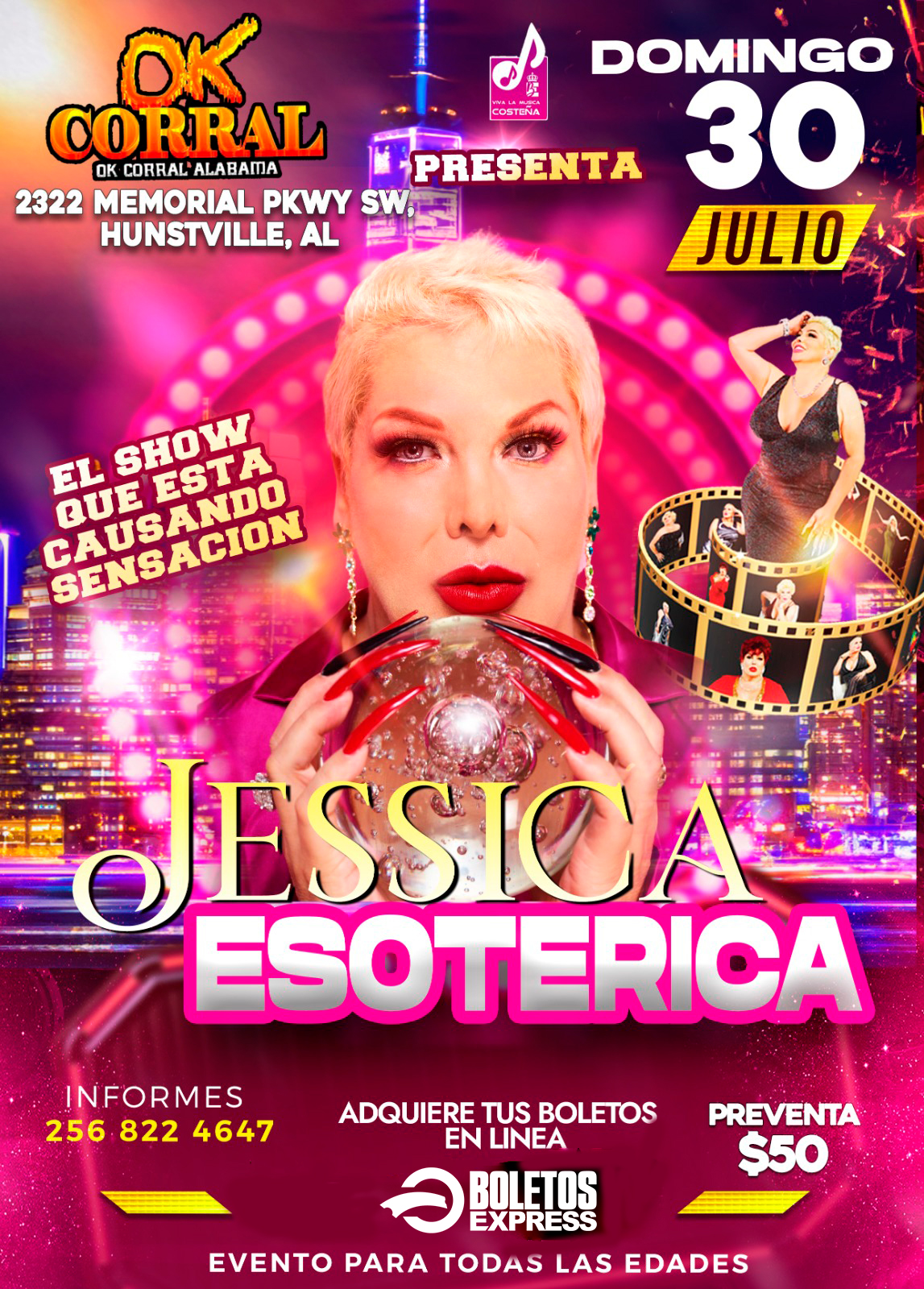 JESSICA ESOTERICA Tickets BoletosExpress jessica-esoterica-tickets-boletosexpress
