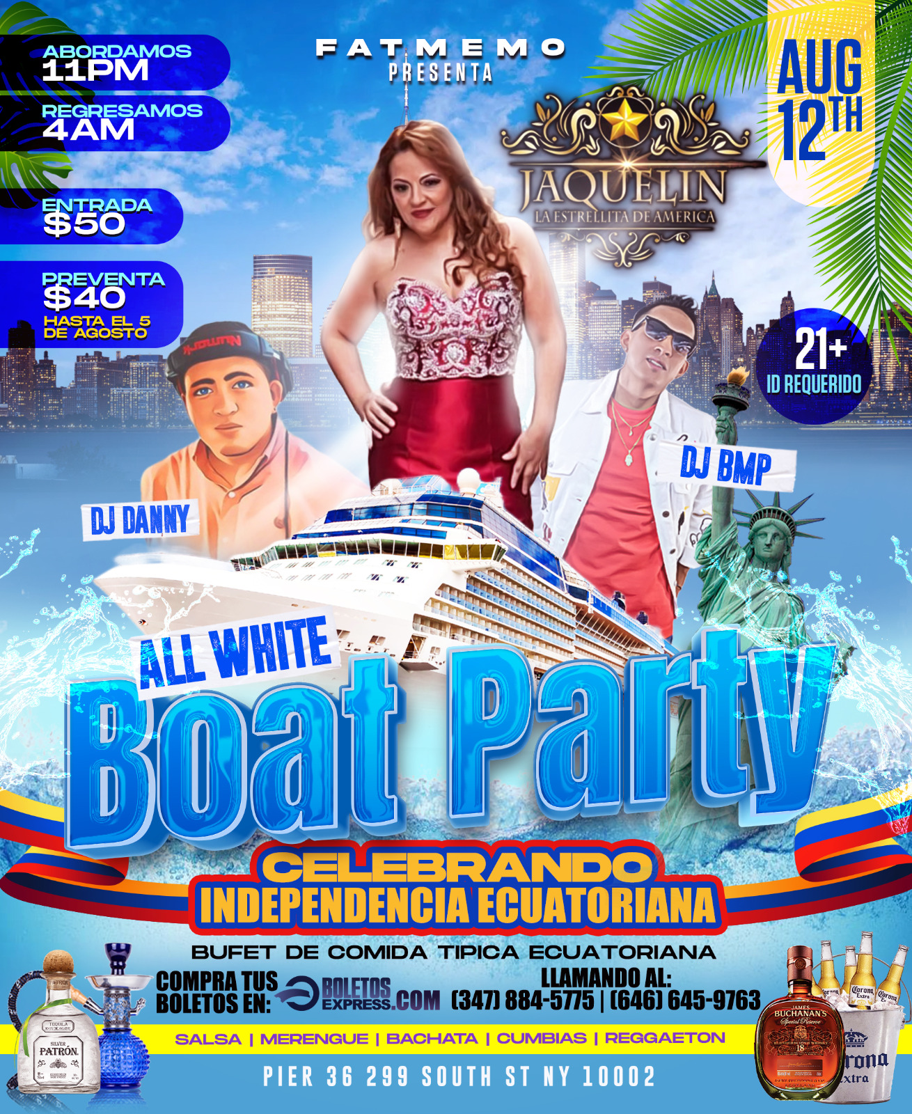 Buy tickets for ALL WHITE BOAT PARTY ALL WHITE BOAT PARTY