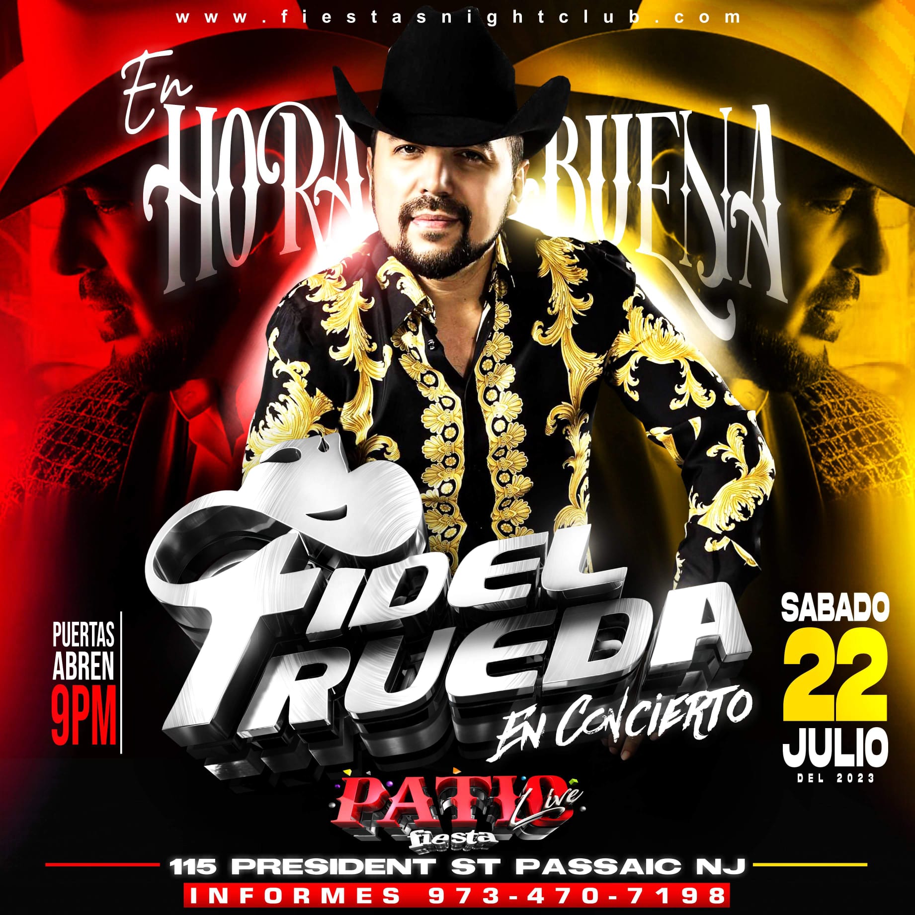 FIDEL RUEDA, EN HORA BUENA