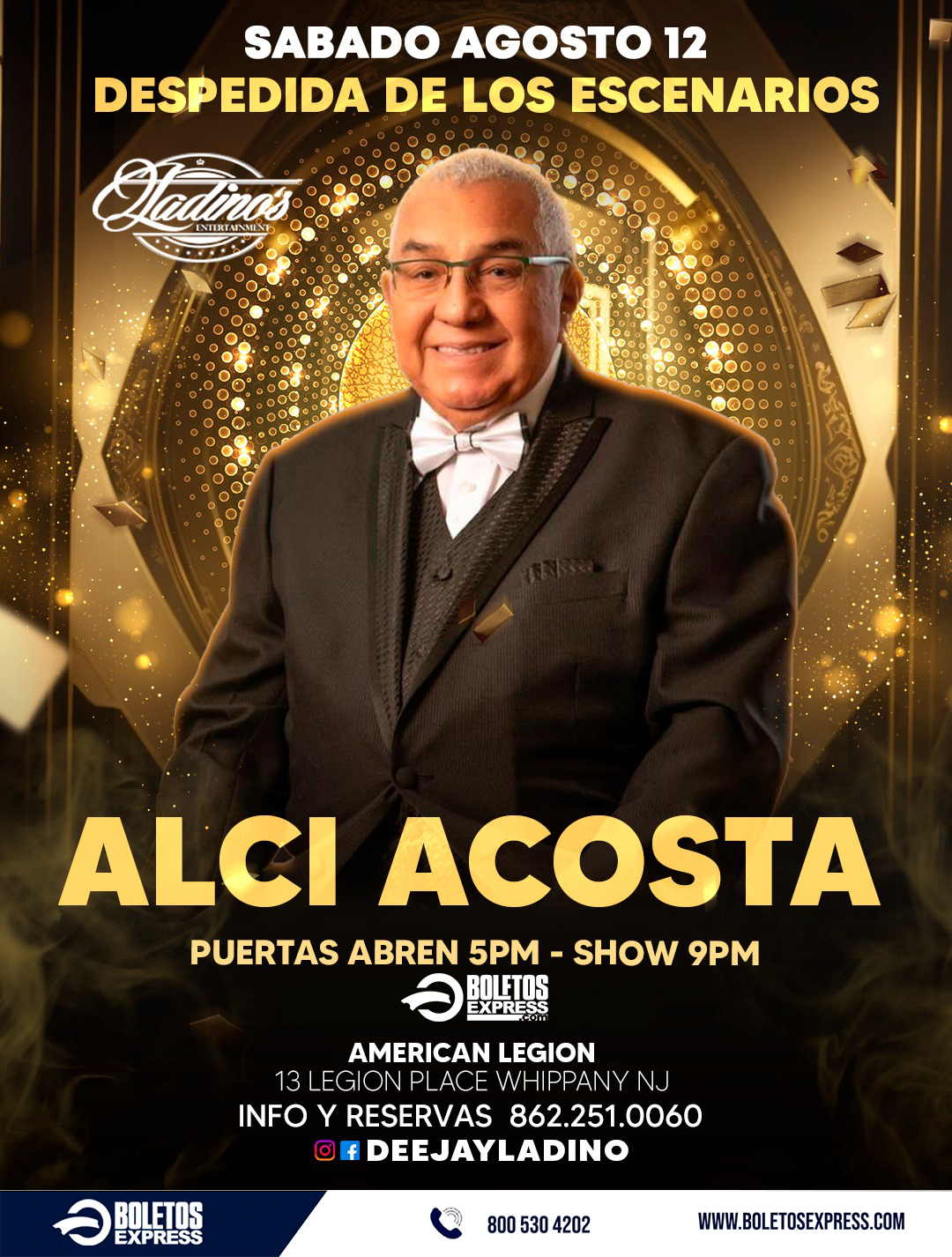 Buy tickets for ALCI ACOSTA ALCI ACOSTA
