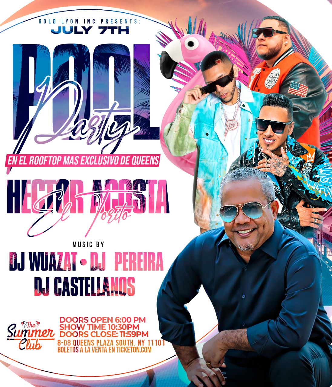 El Torito - Pool Party - July 7