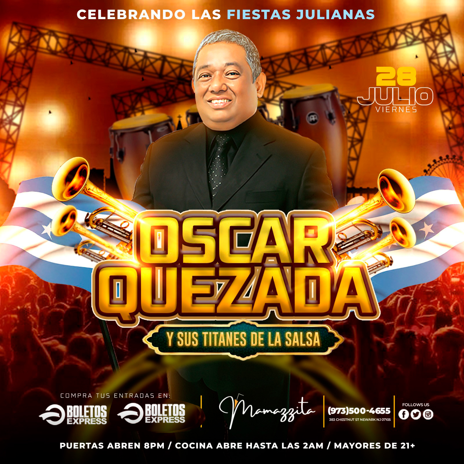 Buy tickets for OSCAR QUEZADA OSCAR QUEZADA