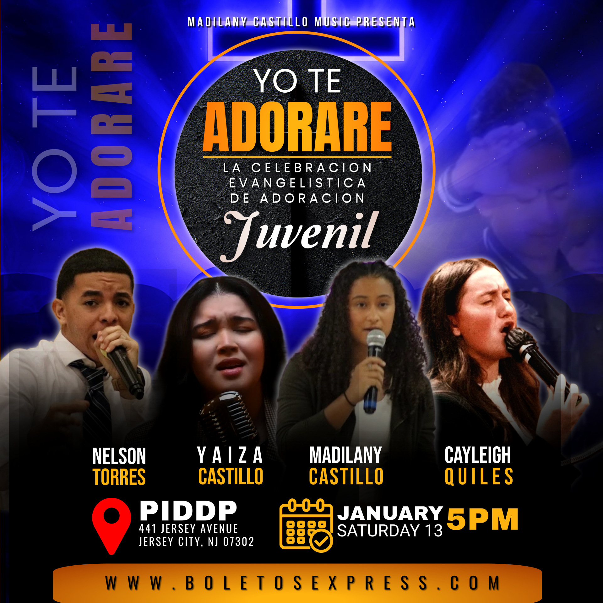 Buy tickets for YO TE ADORARE - MADILANY CASTILLO YO TE ADORARE - MADILANY CASTILLO