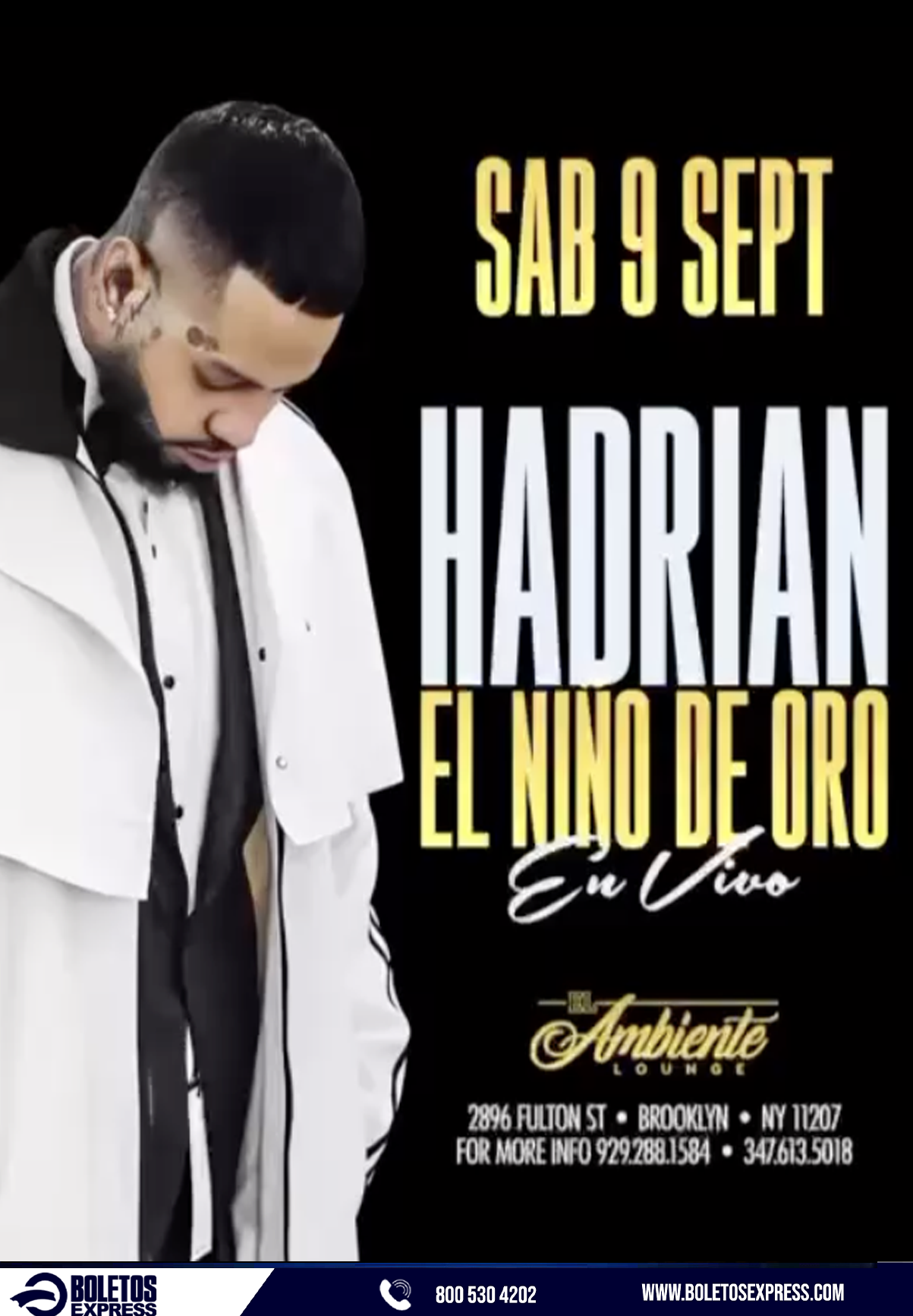 HADRIAN Tickets BoletosExpress