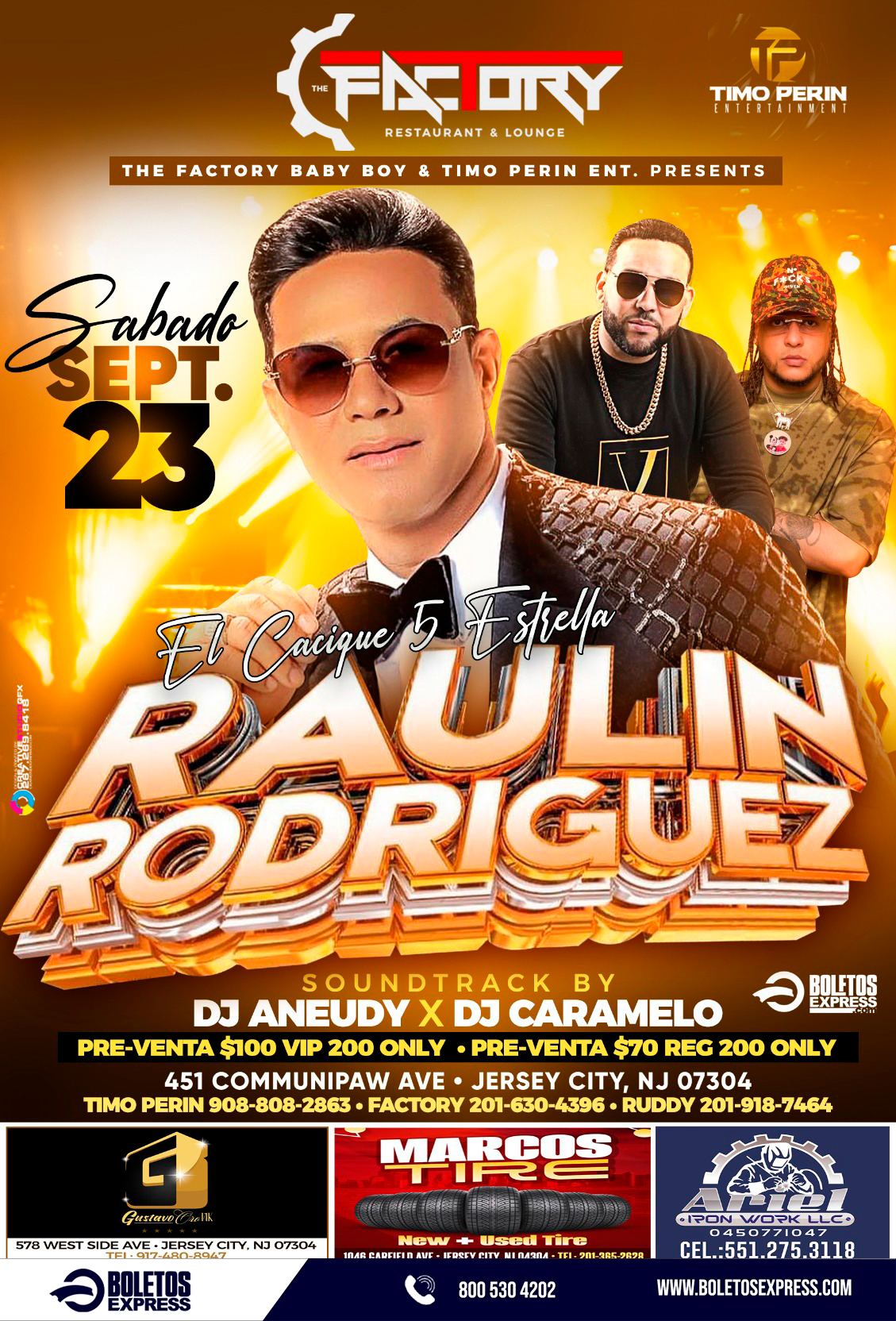 Buy tickets for RAULIN RODRIGUEZ RAULIN RODRIGUEZ