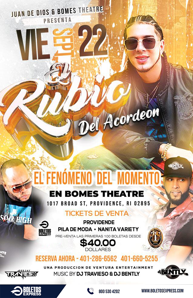 EL RUBIO ACORDEON Tickets - BoletosExpress
