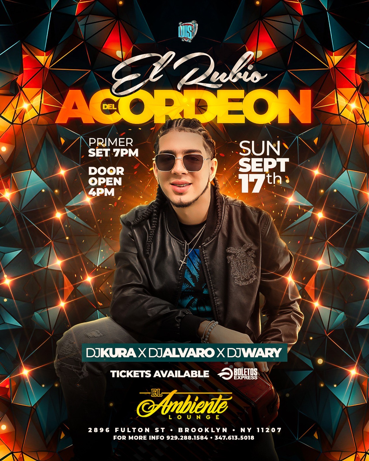 EL RUBIO ACORDEON Tickets - BoletosExpress
