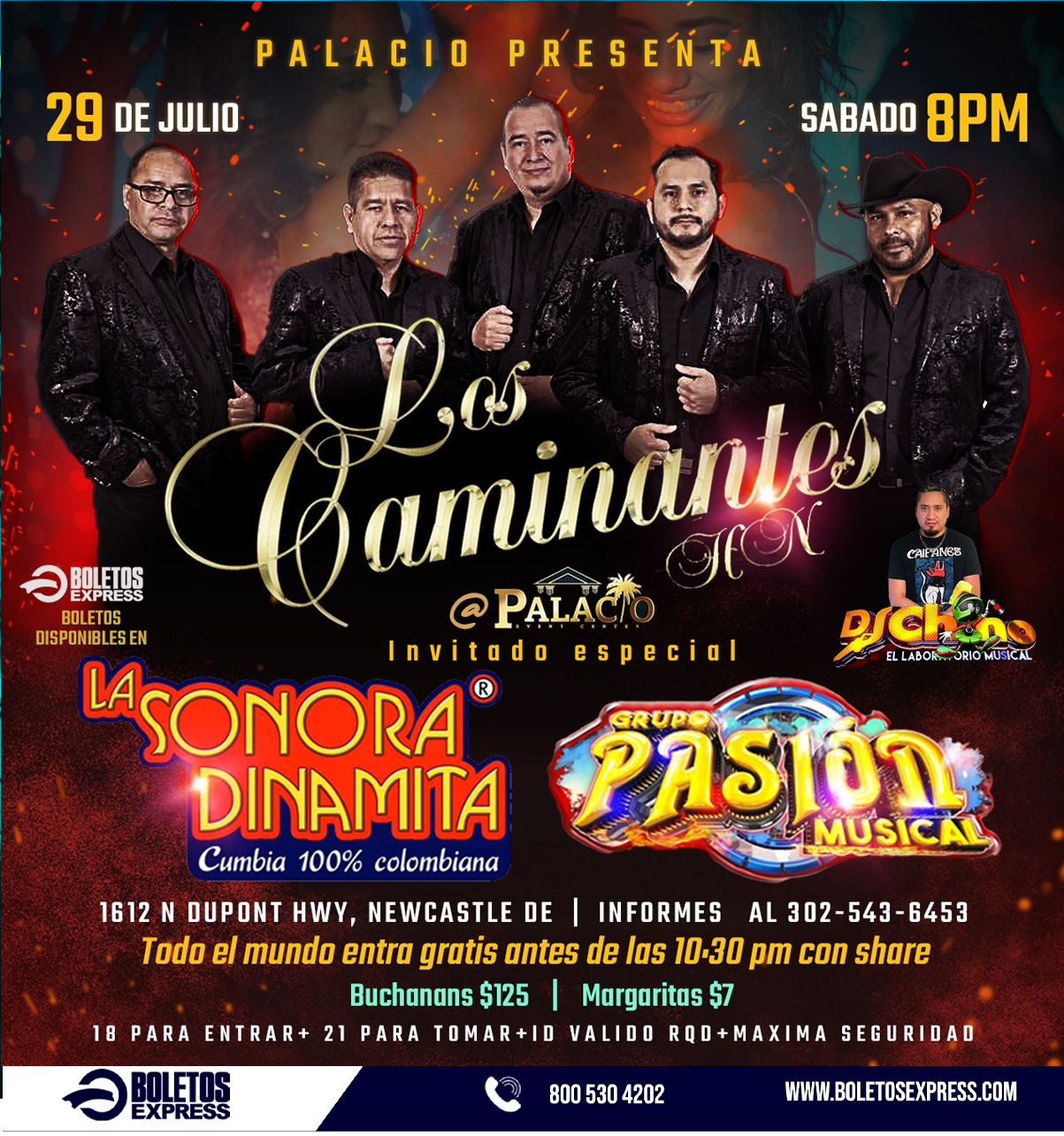 LOS CAMINANTES | GRUPO PASIÓN | LA SONORA DINAMITA