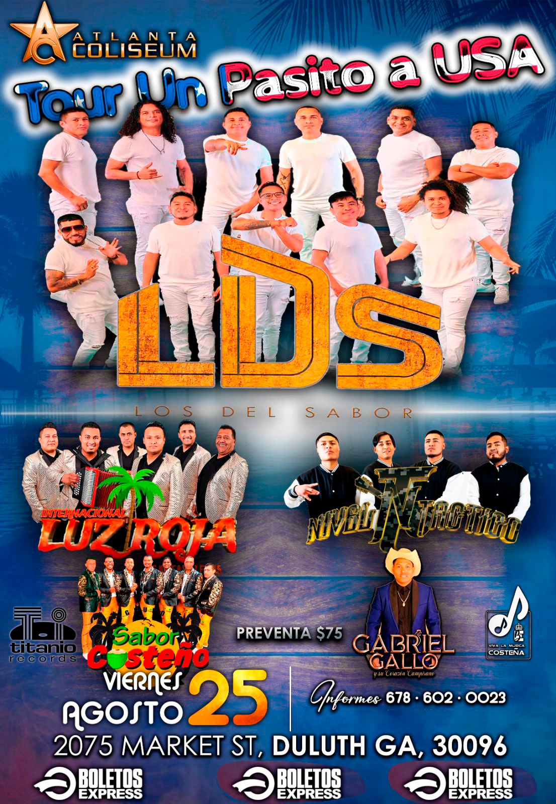 LDS LOS DEL SABOR Tickets BoletosExpress lds-los-del-sabor-tickets-boletosexpress