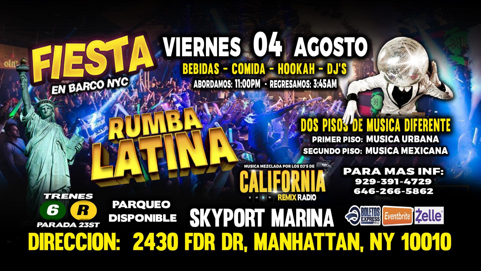 FIESTA EN BARCO RADIO DJS MUSICA URBANA MUSICA MEXICANA 2 PISOS fiesta-en-barco-radio-djs-musica-urbana-musica-mexicana-2-pisos
