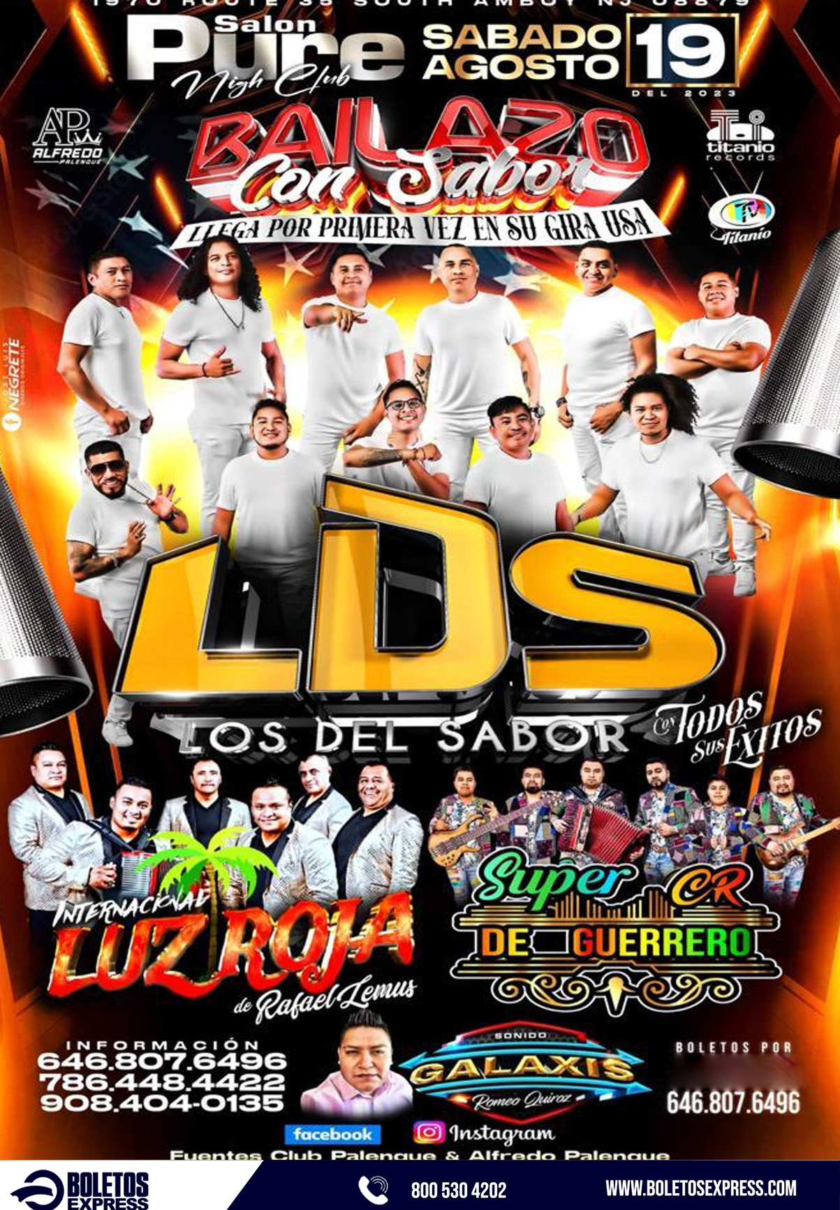 LDS LOS DEL SABOR Tickets - BoletosExpress