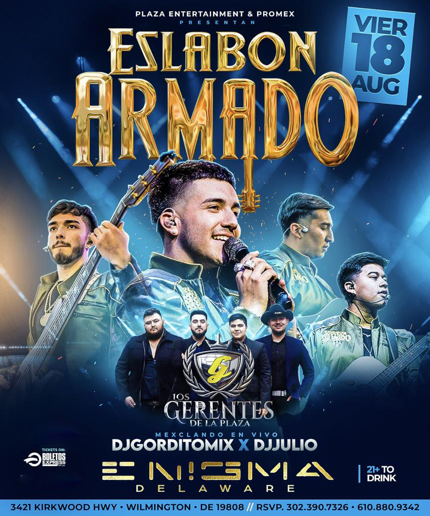 Buy tickets for ESLABON ARMADO | LOS GERENTES DE LA PLAZA ESLABON ARMADO | LOS GERENTES DE LA PLAZA