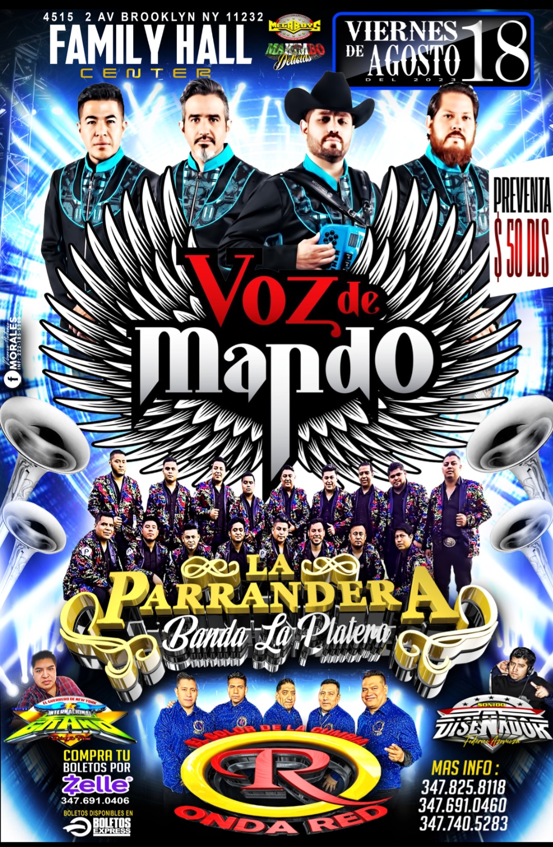 Buy tickets for VOZ DE MANDO VOZ DE MANDO