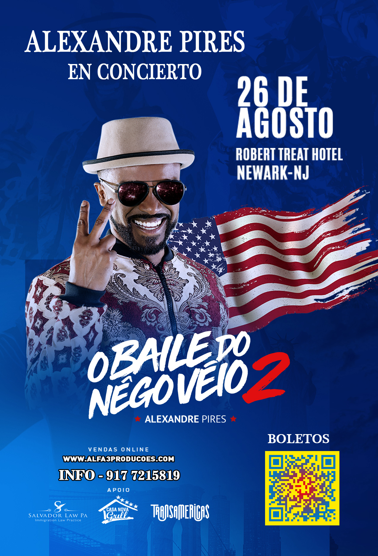 Buy tickets for ALEXANDRE PIRES in concert ALEXANDRE PIRES in concert