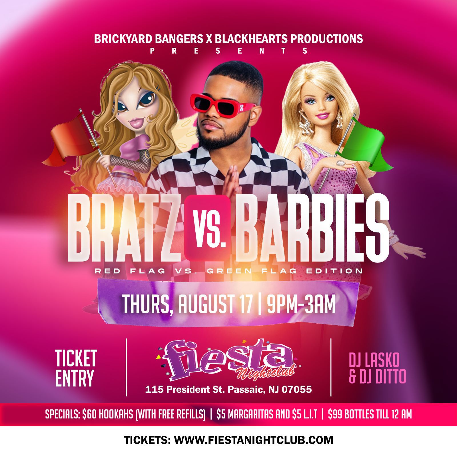 BRATZ VS BARBIES,
