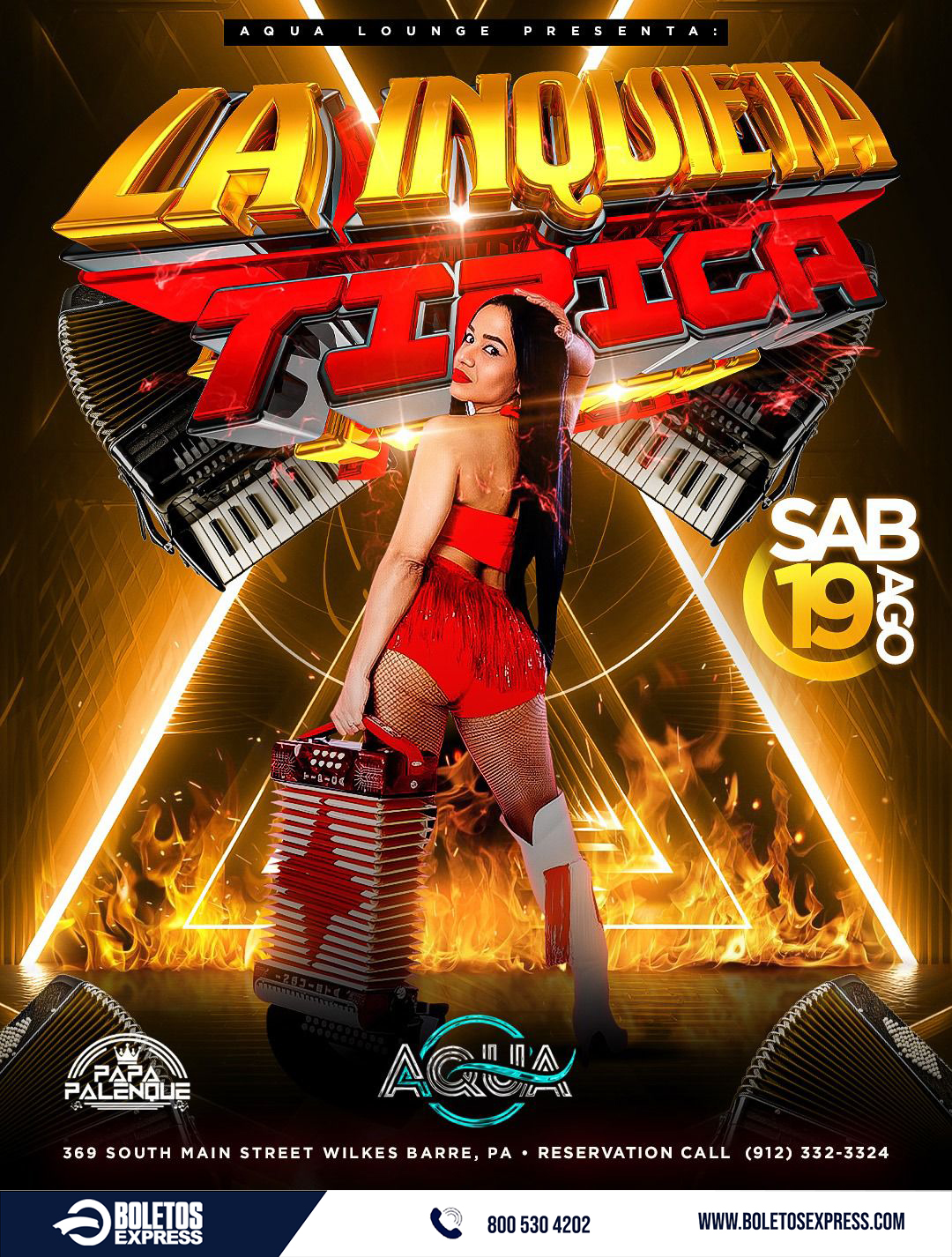 LA INQUIETA TIPICA Tickets BoletosExpress