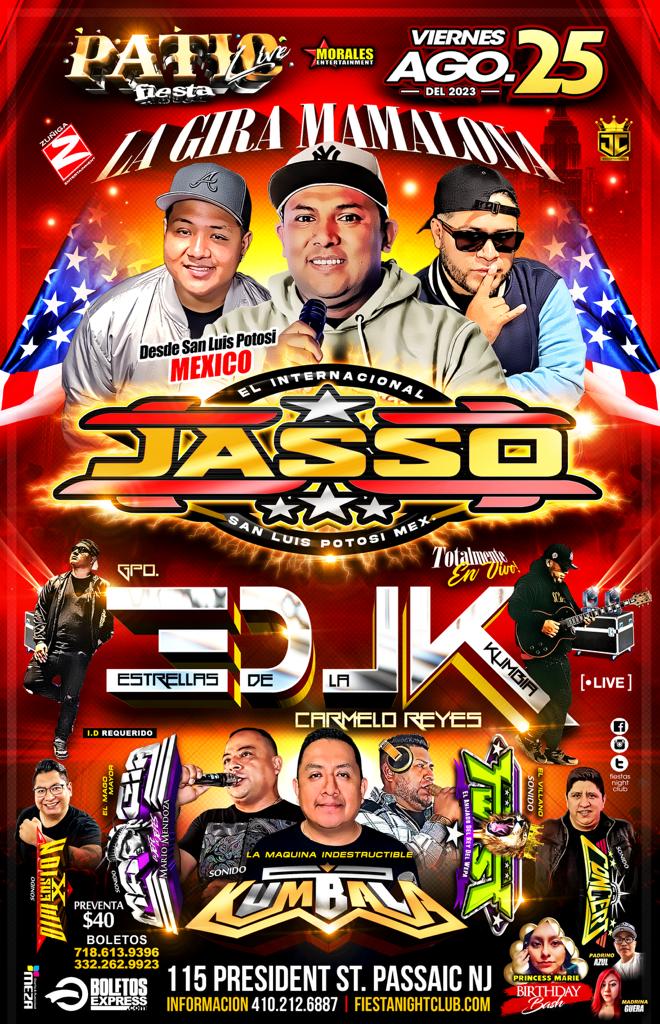 EL INTERNACIONAL JASSO, GRUPO ESTRELLAS DE LA CUMBIA, SONIDO KUMBALA