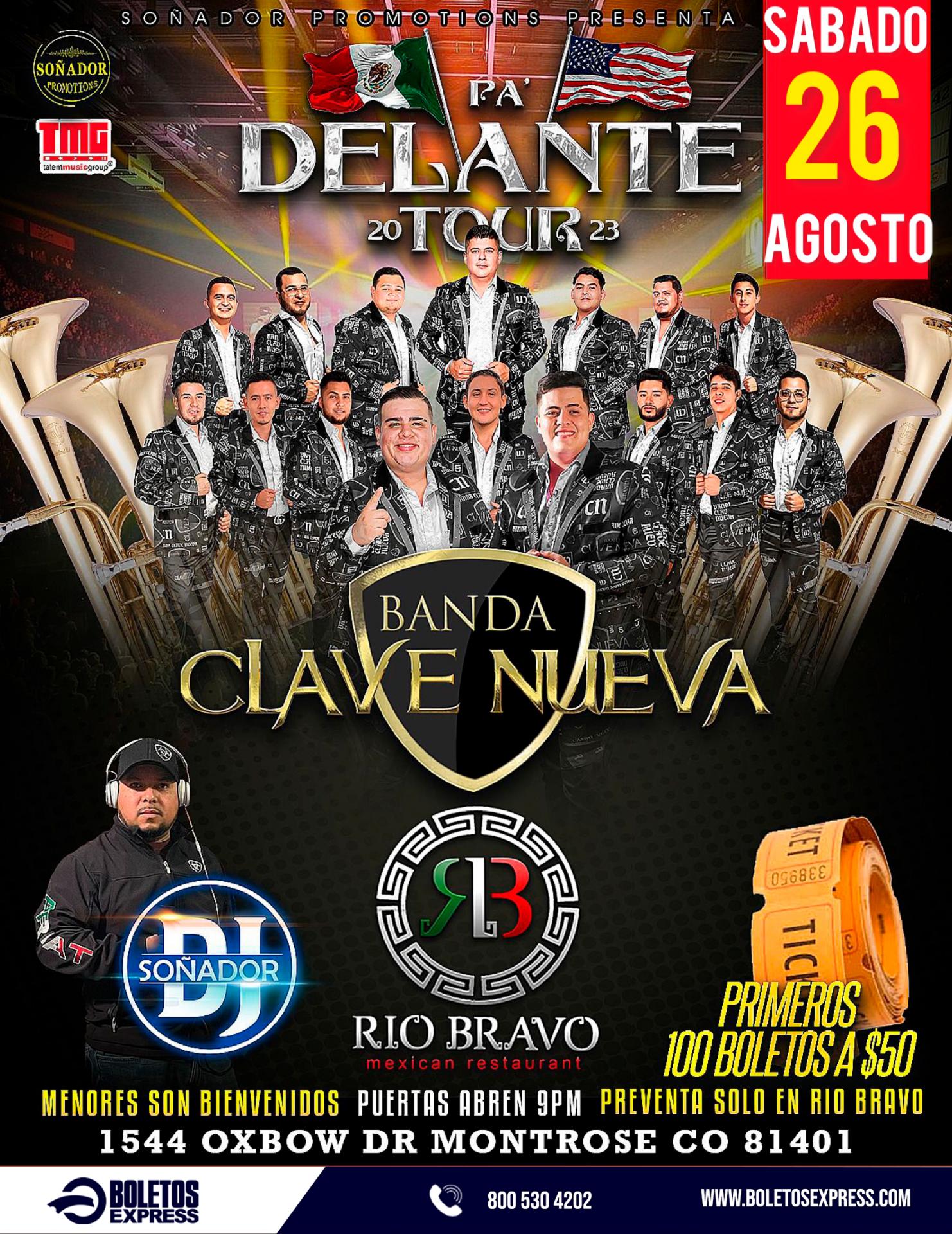 BANDA CLAVE NUEVA Tickets BoletosExpress