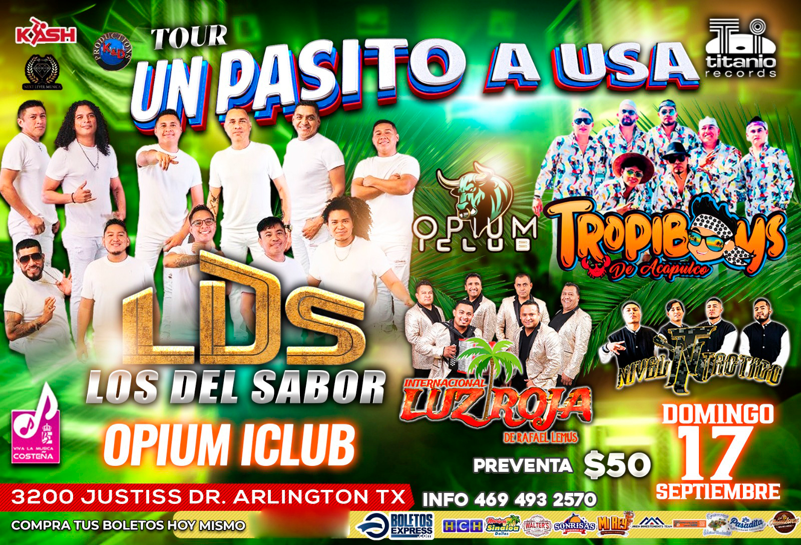 LDS LOS DEL SABOR Tickets - BoletosExpress