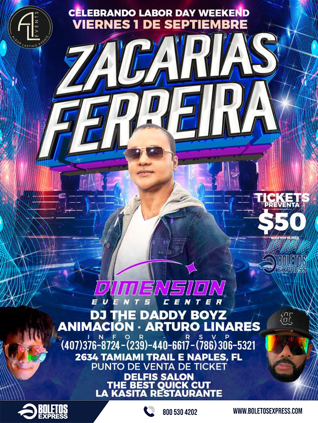 Buy tickets for ZACARIAS FERREIRA ZACARIAS FERREIRA