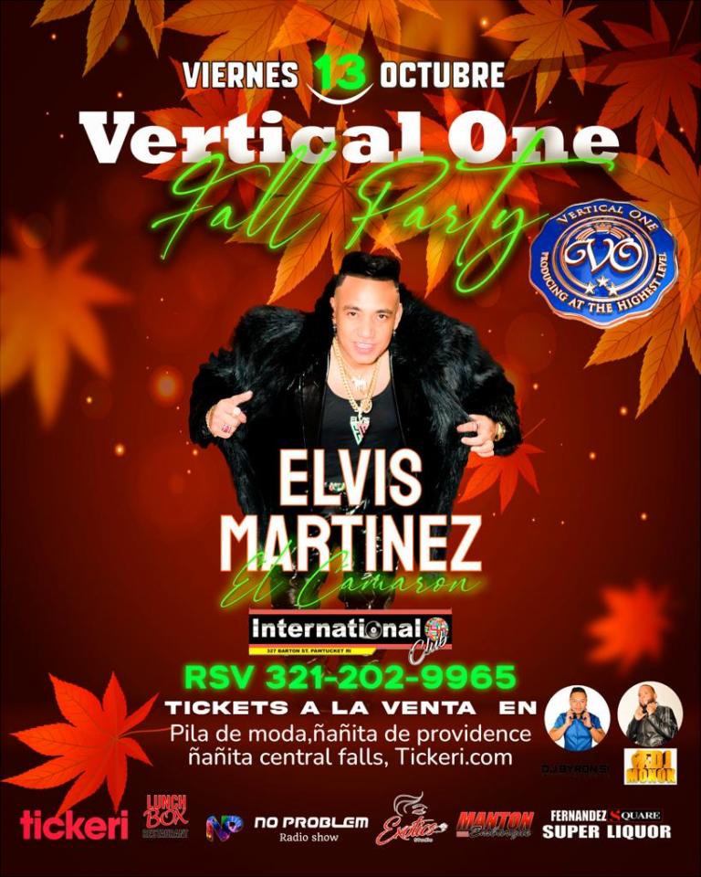 Elvis Martinez Fall Party by Vertical One