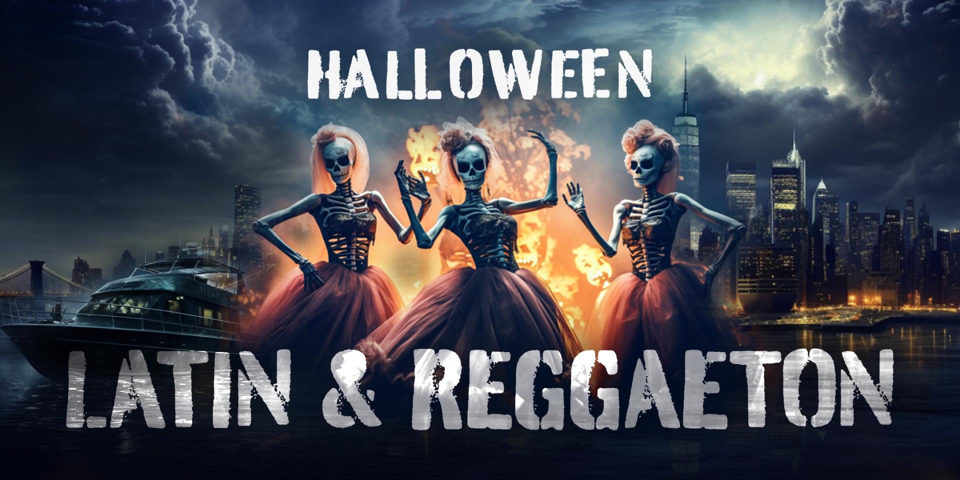 LATIN HALLOWEEN Boat Party Cruise NYC MEGA YACHT INFINITY Tickets