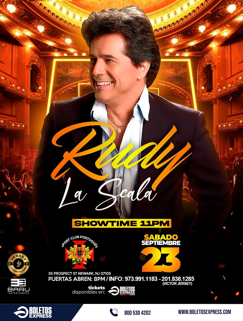 Buy tickets for RUDY LA SCALA RUDY LA SCALA