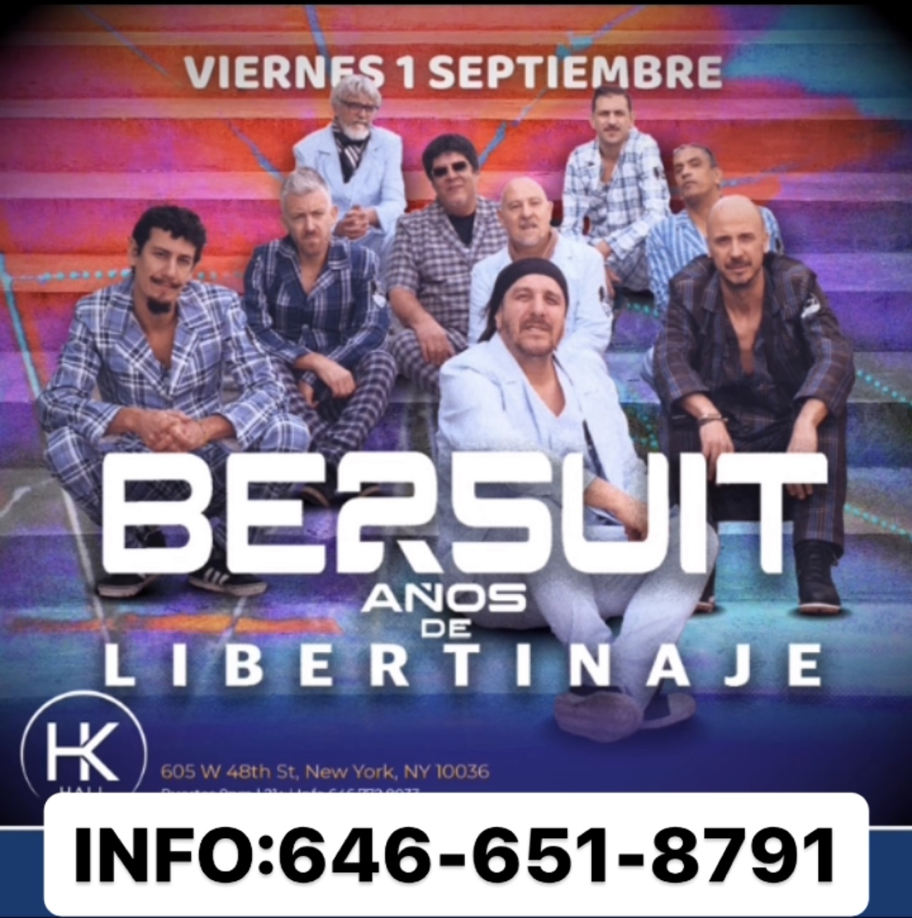 BERSUIT en Vivo (21+)