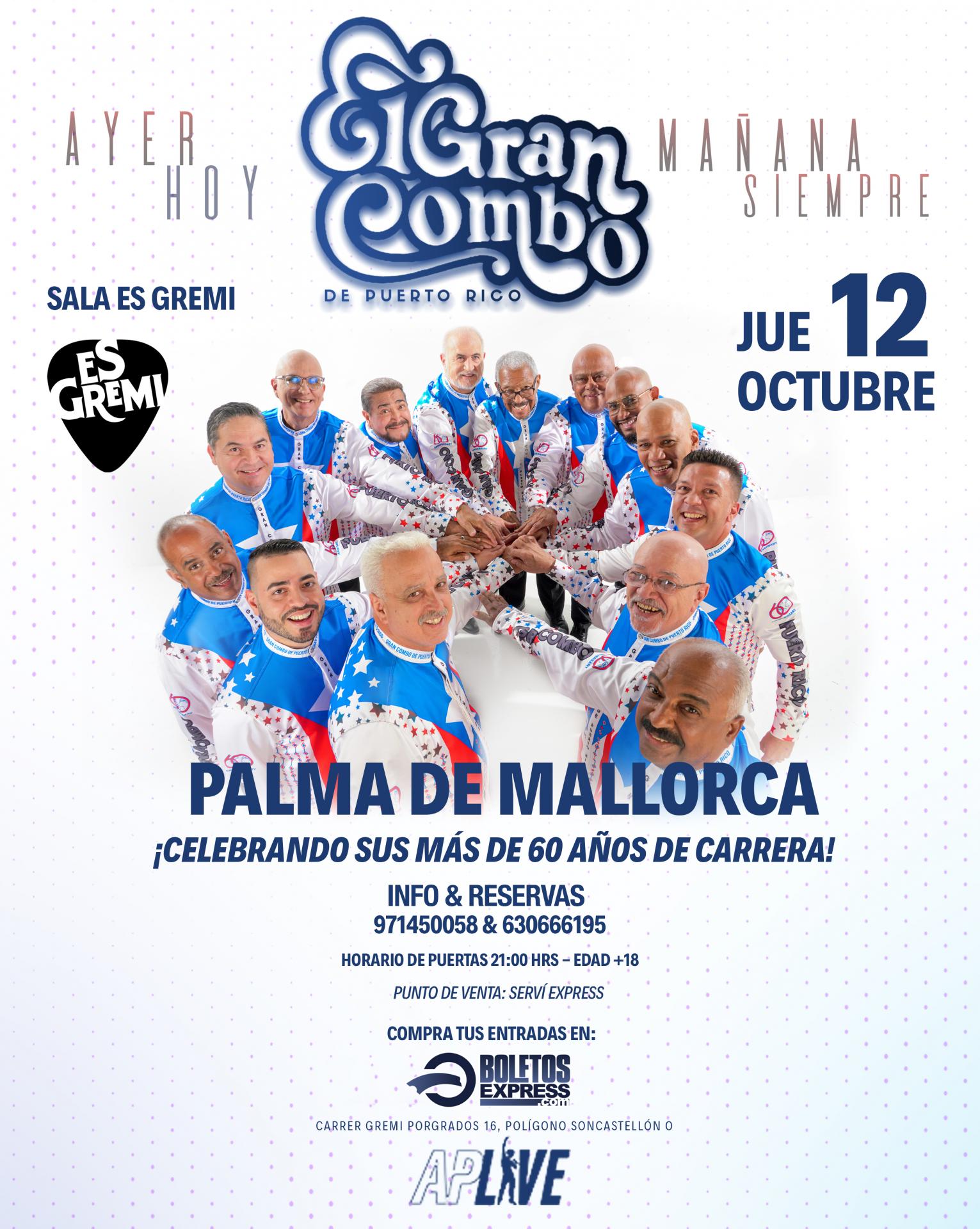 EL GRAN COMBO DE PUERTO RICO - PALMA DE MALLORCA