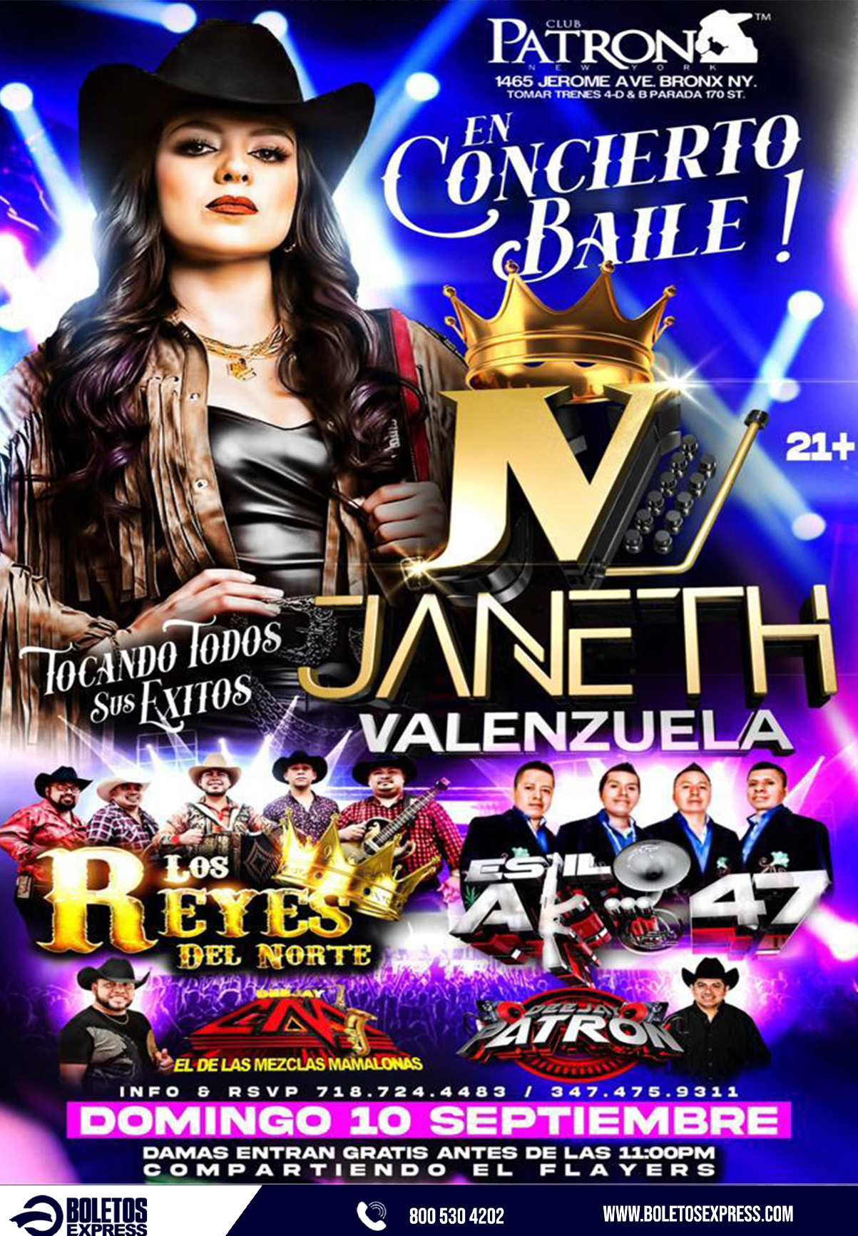 VALENZUELA Tickets BoletosExpress
