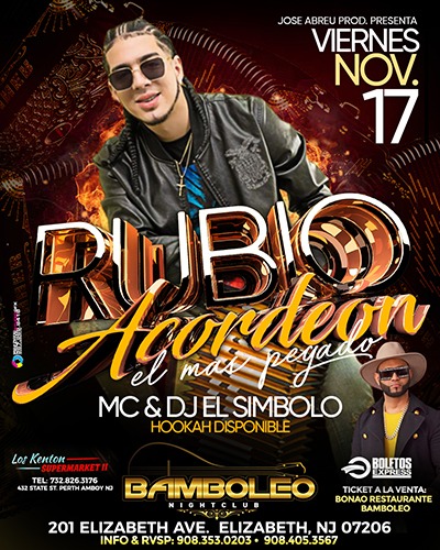 EL RUBIO ACORDEON Tickets BoletosExpress