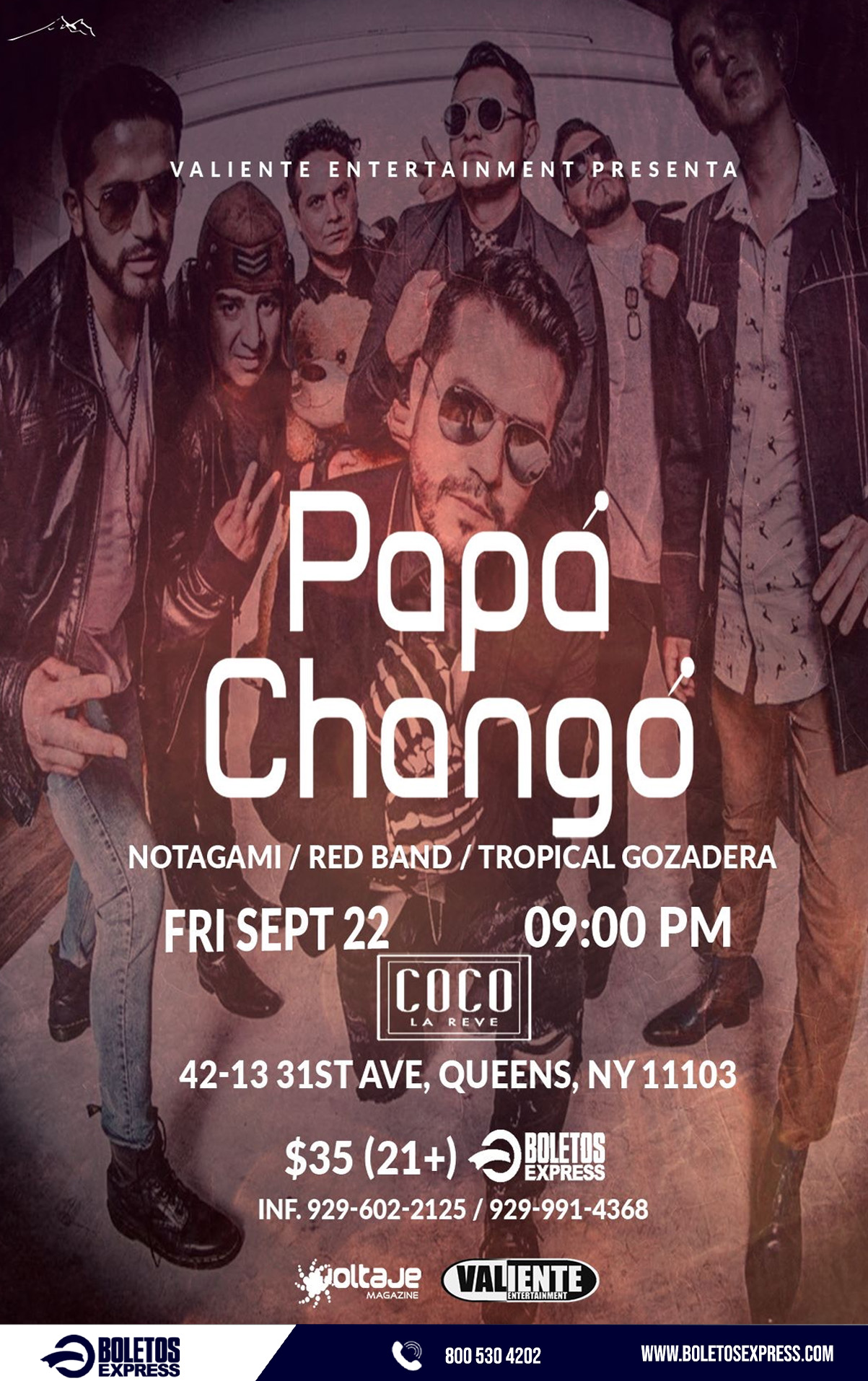 Buy tickets for PAPÁ CHANGÓ PAPÁ CHANGÓ