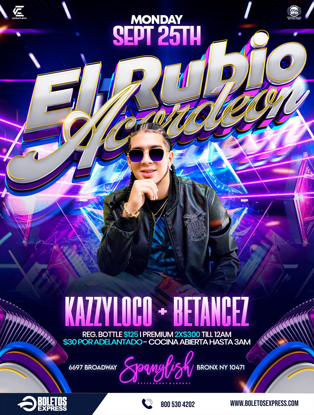 EL RUBIO ACORDEON Tickets - BoletosExpress