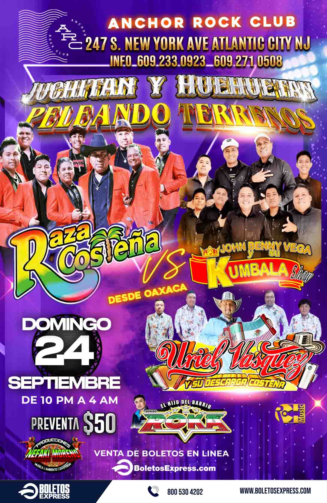 RAZA COSTEÑA | KUMBALA SHOW | URIEL VASQUEZ