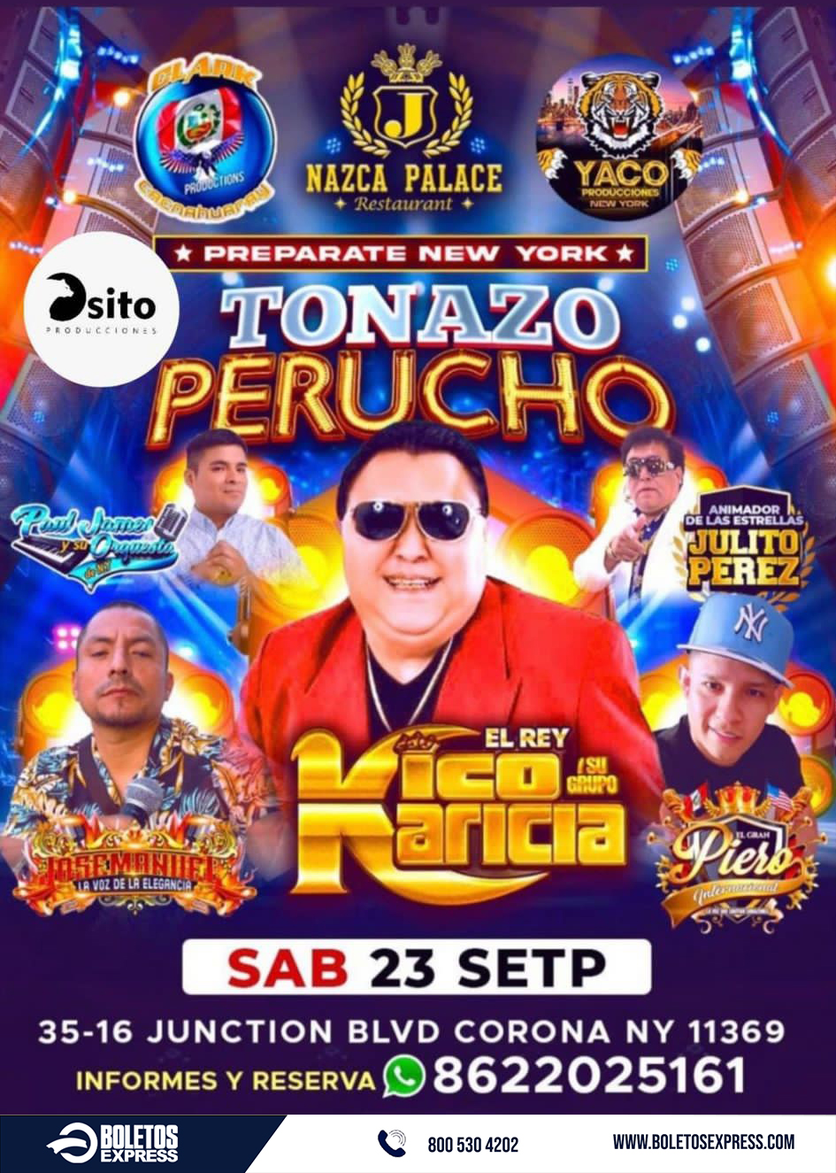 Buy tickets for VICO Y SU GRUPO KARICIA - TONAZO PERUCHO VICO Y SU GRUPO KARICIA - TONAZO PERUCHO
