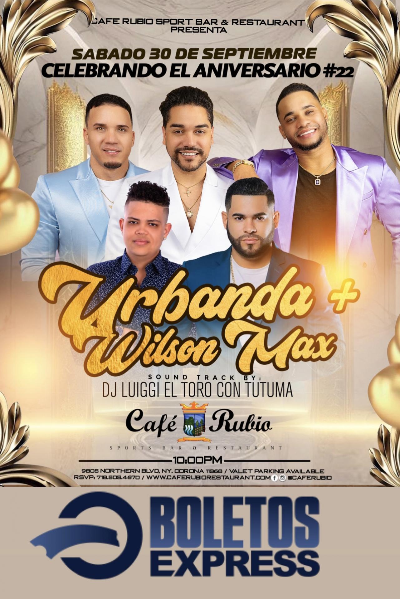 URBANDA & WILSON MAX CAFE RUBIO